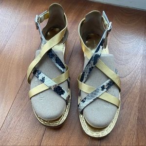 DVF Greek sandals